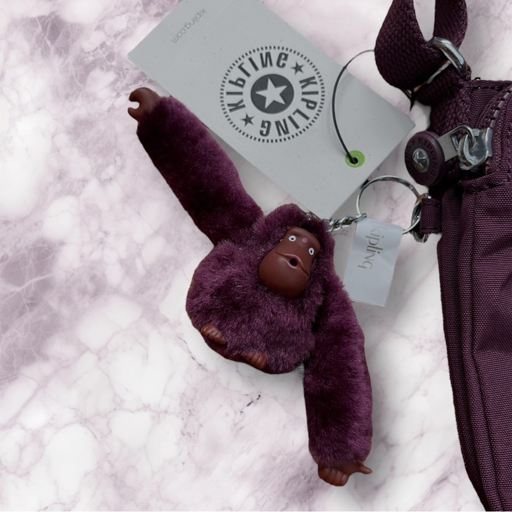 Kipling NWT Boyd Crossbody Bag Style - KI5007 - Plum - 51E - Picture 5 of 16